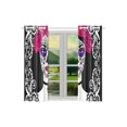 thumbnail image 4 of CADecor Sugar Skull Dia De Los Muertos Window Treatment Panel Curtains Window Curtain Kitchen Curtain,Two Piece 26x39 Inches, 4 of 4