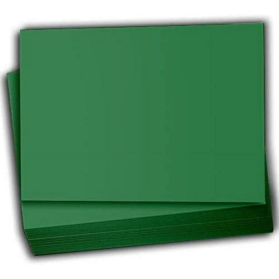 Hamilco Colored Scrapbook Cardstock Paper 4x6 Card Stock Paper 65 lb Cover 100 Pack Brilliant Green