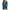 C-Blue Leaf, variant on Ocean Blues Women's Long Sleeve One Piece Bathing Suit Athletic Boyleg One Piece Swimsuit UPF 50  Sun Protection Rash Guard