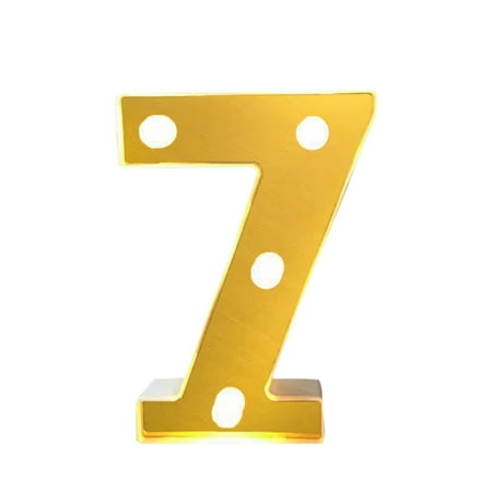 

〖Jisuan〗Home Decoration Led Letter Lights Light Up Plastic Letters Standing Hanging Warm Wihte Light