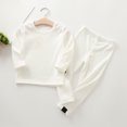 thumbnail image 4 of Faraee Toddler Thermal Underwear Set Long Sleeve Crew Neck Top and Pants Cotton Base Layer Loungewear for Boys Girls Warm Sleepwear 2T 3T 4T 5T 6T 7T, 4 of 5