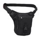 thumbnail image 2 of Bolso bandolera de tela Oxford versátil para hombre y mujer, tipo bandolera, para muslo Negro, 2 of 9