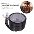 thumbnail image 3 of Pretyzoom Black LCD Digital Tachometer for Motorcycle with Shockproof Needle Display and Wide Range, 3 of 7
