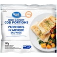 thumbnail image 1 of Great Value Wild Caught Cod Portions, 340 g, 1 of 5