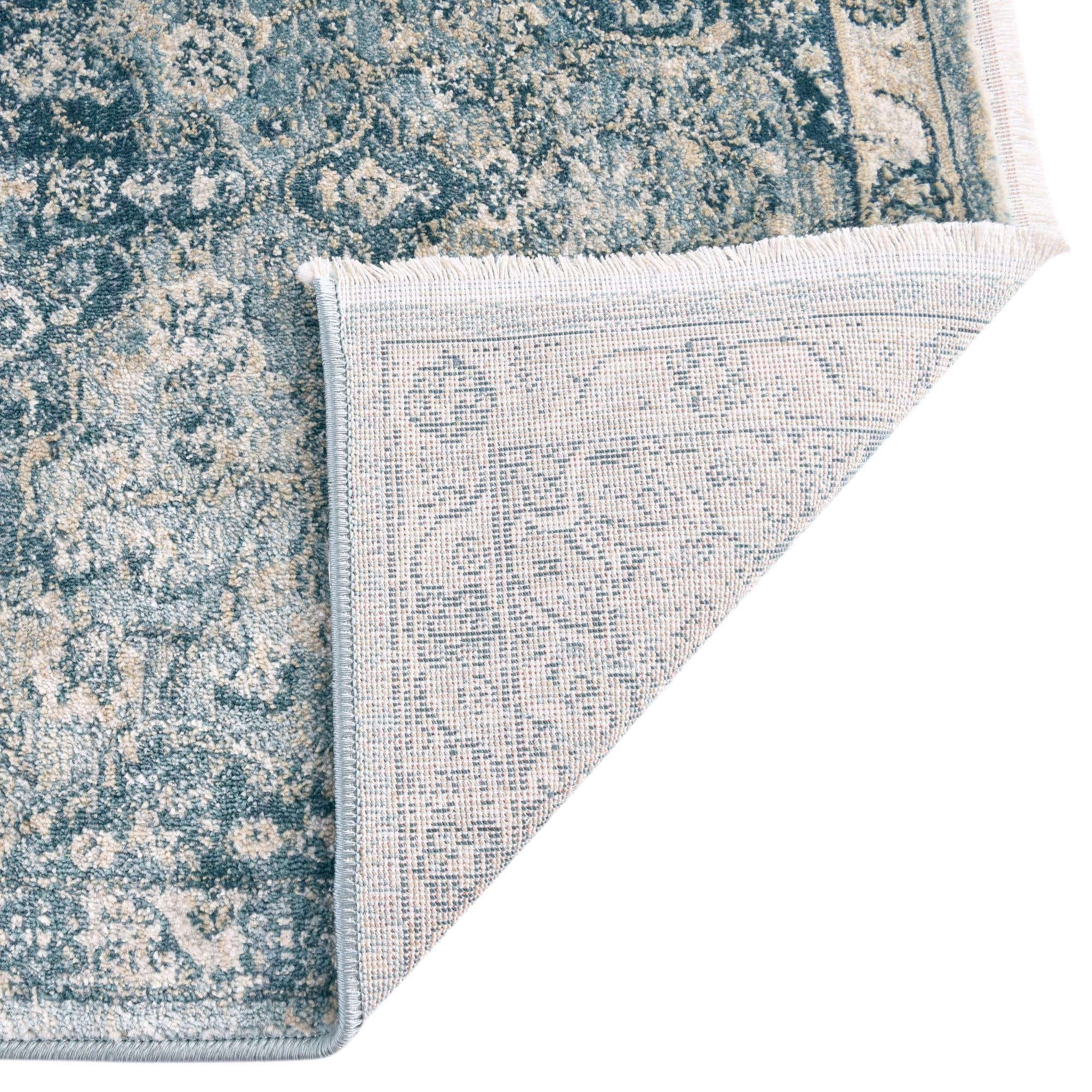 Rugs.com Newport Collection Rug – 5' 3 x 8' Navy Blue Medium Rug Perfect For Bedrooms, Dining Rooms, Living Rooms