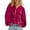 Hot Pink, variant on Shirts for Women Fall Long Sleeve Tunic Tops Vintage Velvet Velvet Spring Loose Fit Elegant Retro Velvet Womens Tee Shirts Hot Pink M