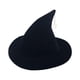 thumbnail image 4 of Sombrero de bruja de Halloween con colgante de estrella, accesorios de disfraz de bruja para cosplay. Negro, 4 of 9