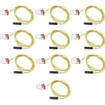 thumbnail image 1 of 10 Pieces - Refrigerator Evaporator Temperature Sensor DA32-00006W Refrigerator Temperature Sensor - Compatible DA32-00006W for Part Number DA32-00006W, AP4135567, DA32-00006W, DA32-00006U, 1 of 5