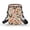 Black Leopard Print Pattern, variant on Owl Pattern Crossbody Bag for Adults Polyester Women Messenger Bag with Double Deck
