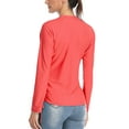 thumbnail image 5 of Beautyin Women's Long Sleeves Rash Guards Top Side Adjustable Athletic Shirt, 5 of 7