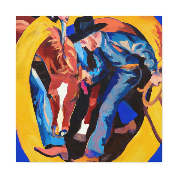 Horseshoe In Splendor - Canvas