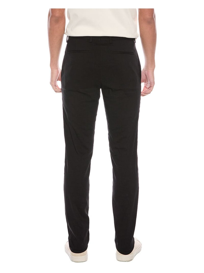 Theory mens Zaine Eco Crunch Linen-Blend Pant, 30 - Walmart.com