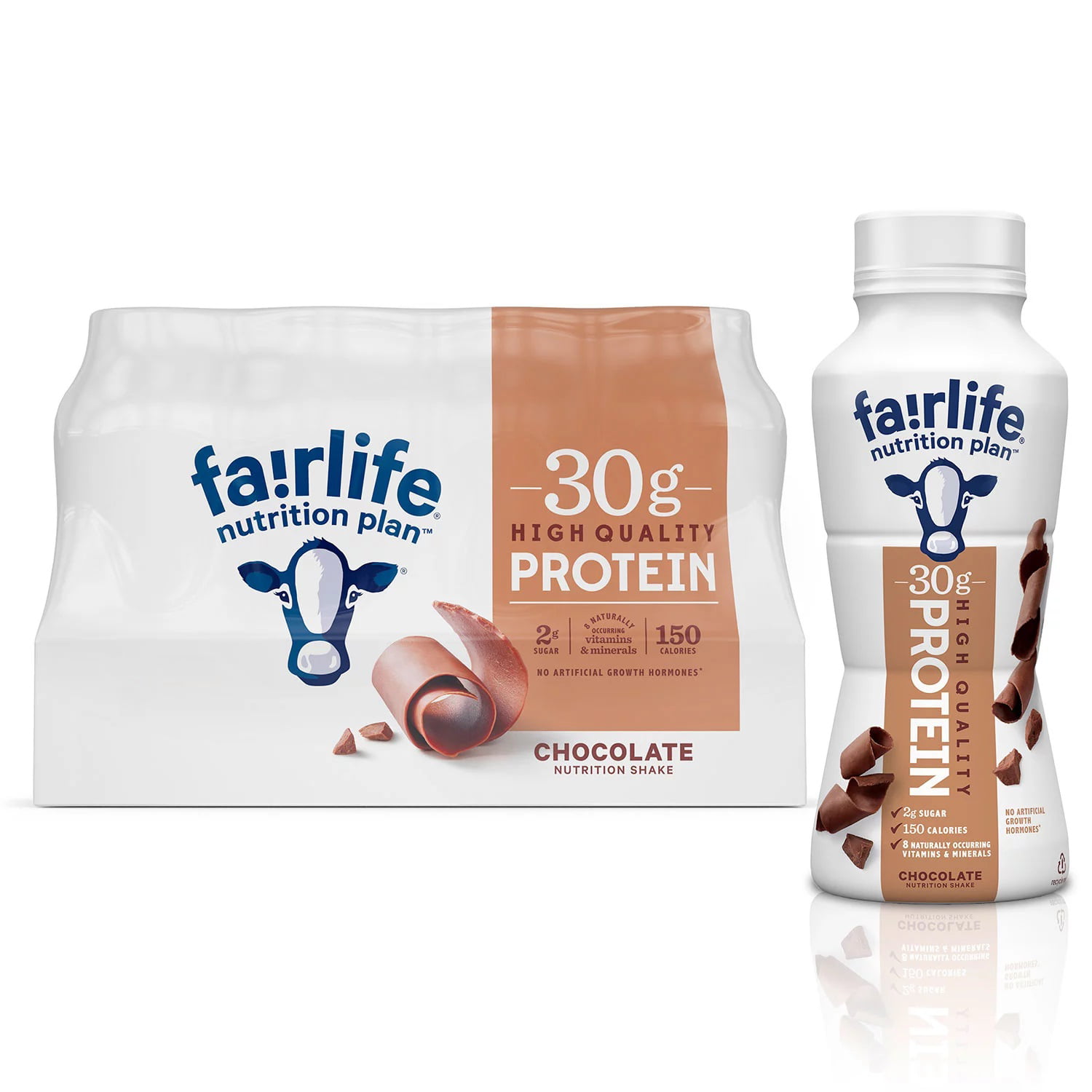 Fairlife Nutrition 30g Protein Shake, Chocolate, 11.5 Fluid Ounce (18 Count)
