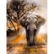 thumbnail image 2 of 11CT punto de cruz completo elefante estampado DIY bordado Kits hecho a mano algodón conjunto Likrtyny decoración de arte, 2 of 9