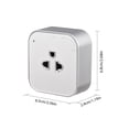thumbnail image 3 of TFixol Track Sockets Power Track Socket Outlet Electric Mobile Track Socket Power Track Adapter for Office Kitchen and Living Room, 3 of 7