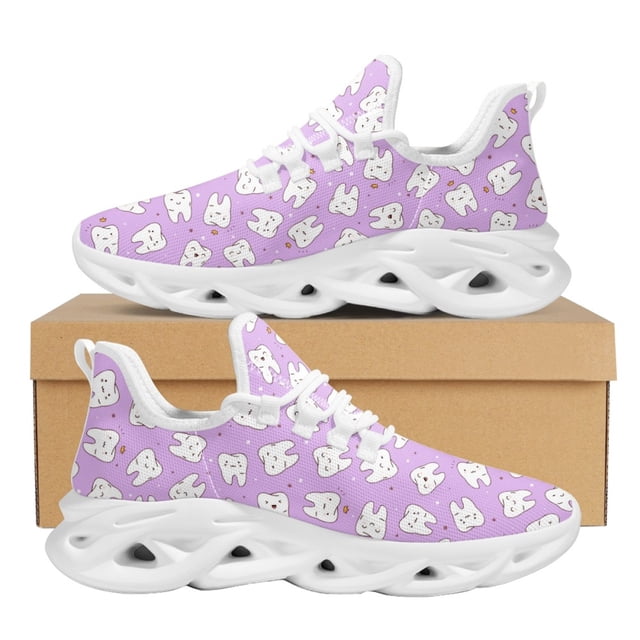 Zapatillas clásicas para correr para mujer y hombre, estilo Kawaii Teetch Doctor, informales, de marca, con cordones ligeros, nuevas zapatillas masculinas
