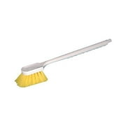 Magnolia Brush - 70-wp - Long Handle White Plastic Fender Brus, Carton Of 12