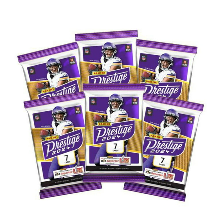 NFL 2024 Panini Prestige Football Mega Box Collectible Trading Cards - Walmart.com NFL 2024 Panini Prestige Football Mega Box Collectible Trading Cards - Walmart.com