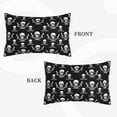 thumbnail image 2 of Haiem Pillowcase for Hair and Skin Queen Pirate skulls Printed Soft Pillowcase with Envelope Closure-20"x30", 2 of 6