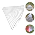 thumbnail image 4 of MIANGASTORE Plastic Gardening Shrub Rake Sanitation Leaf Rake Cleaning Leaf Rake for Lawns, 4 of 7