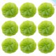 thumbnail image 3 of BRIGHTFUFU 30pcs 6CM simulan las hojas de loto Ornamento del paisaje en miniatura Decoración de la piscina flotante Plantas de agua Acuario decorativo Estanque de peces Paisaje Hojas de loto (verde), 3 of 7