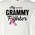 thumbnail image 4 of Inktastic Breast Cancer Awareness My Grammy is a Fighter Long Sleeve T-Shirt, 4 of 5