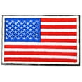 thumbnail image 1 of fastboy 8*5cm Embroidery American Flag Chapter Clothes Bags Patch Badges Armband Stickers, 1 of 1