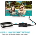 thumbnail image 5 of Convertidor de RCA a HDMI, adaptador compuesto a HDMI compatible con 1080p PAL/NTSC A, 5 of 5