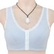 thumbnail image 3 of Gibobby Brasier de Cierre Frontal Ropa interior de mujer Hebilla frontal Ropa interior bordada Sujetador dee algodón recogido sin sujetador de anillo de(Gris,44), 3 of 5
