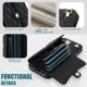 thumbnail image 5 of iPhone 15 RFID Para Que Bloquea la Funda Protectora para Billetera, Funda Tapa Magnética, Bolsillo con Ranuras para Múltiples Tarjetas con Correa para el Hombro y Correa para la Muñeca Desmontables, 5 of 7