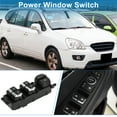 thumbnail image 2 of Interruptor de ventana eléctrica Unique Bargains para el lado del conductor delantero izquierdo para Kia Rondo 2014-2017 Negro, 2 of 7