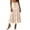 Beige, variant on MIXUE Skirts For Women Summer Solid Color Elastic High Waist Swing Loose Splicing Maxi Skirt Streetwear,Beige,L
