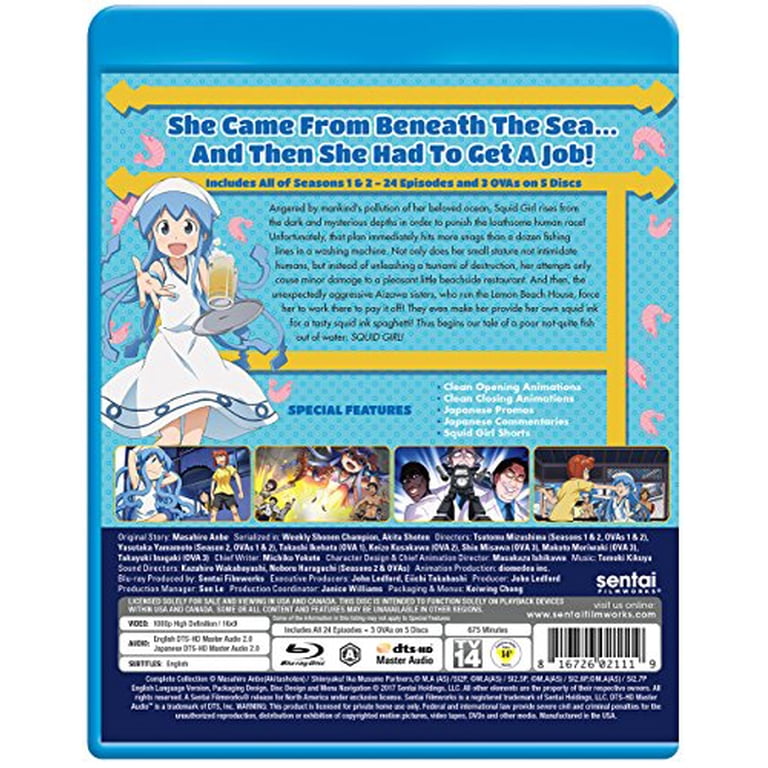 Squid Girl/ [Blu-ray] Amazon.com: Squid Girl: Season 1 - Complete