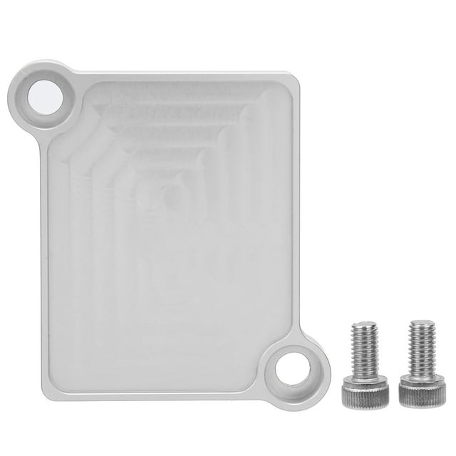 Accesorio de placa de bloqueo de válvula de control de aire inactivo del cuerpo del acelerador apto para Honda Civic/Integra/AccordSilver