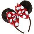 thumbnail image 2 of Disguise Femmes Disney Mickey Mouse Clubhouse Rouge Minnie Mouse Kit costumes Format Adulte, Rouge/blanc/noir, Taille Unique US, 2 of 3