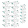 thumbnail image 1 of Sterilite Large Clip Storage Box, 12 Pack, & Small Clip Storage Box, 6 Pack, 1 of 11