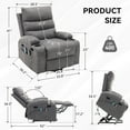 Muumblus Power Lift Recliner Chair, Lift Chair For Elderly, Power