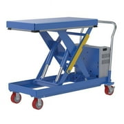 Vestil Manufacturing CART-2000-2040-DC 20 x 40 in. 2000 lbs 12V DC Hydraulic Elevating Cart