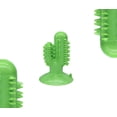 thumbnail image 3 of Juguete para perro A Pets Life en forma de Cactus Limpieza dental verde, 3 of 3