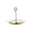 H001- Beige, variant on Outdoor Bird Feeder, Metal Bird Feeder, Patio Decorations Outdoor, Metal Garden Decor, Black Novelty Umbrella Shaped Hanging Bird Seed Feeder 7X7X6.5 Inch with Raised Edge Tray to