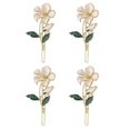 thumbnail image 1 of Hair Clips For Women Barrettes Elegant Flower Design 4Pcs, 1 of 3