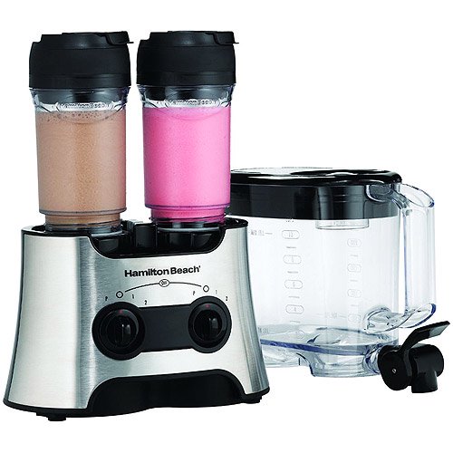 Hamilton Beach Dual Wave 52147H Blender 2.5 qt 1 kW silver
