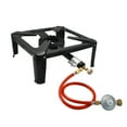 thumbnail image 2 of Outdoor Cast Iron Camping Stove Propane Gas Burner With Pressure Reducing Valve Cooking Accessories, 2 of 9