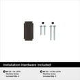 thumbnail image 4 of Amerock Socle 1-7/16 inch (37mm) Length Oil-Rubbed Bronze Cabinet Knob, 25 Pack, 4 of 4