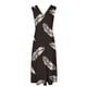 thumbnail image 5 of Vestido Corto de Verano de Moda sin Mangas con Cuello en V Impreso Vestido Casual Grande Del Doblado para Diario, 5 of 5