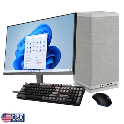 Gigatech Gaming Aura 3 Desktop PC - Ryzen 5 5500, RTX 5050, 32GB DDR4, 2TB SSD, RGB, Windows 11, Wi-Fi