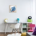 thumbnail image 4 of Stupell Industries Modern Surfing Dino Brontosaurus Canvas Art, 17 x 17, by Carrie Cantwell, 4 of 8