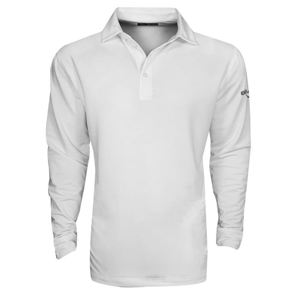 Callaway Golf Performance Long Sleeve Heathered Polo