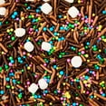 thumbnail image 4 of Great Value Double Chocolate Hot Flavored Hot Cocoa Topper Sprinkles, Multicolor, 2.82 oz, 4 of 8