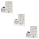 thumbnail image 5 of Inteprter Toallas faciales de rayas gruesas de algodón puro, toallas absorbentes de secado rápido con patrón de lavanda Type2 NO2 Inteprter CBP003779, 5 of 6
